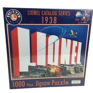 Sunsout Jigsaw Puzzle Lionel Catalog Series 1968 Trains 1000 Pc 20" X 27" Train